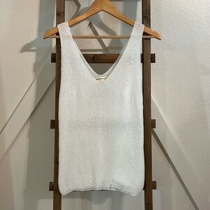 Goodnight Macaroon knit tank top